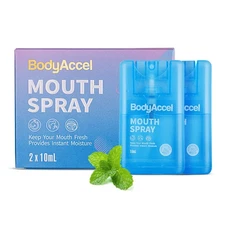BodyAccel Dry Mouth Spray, Breath Spray for Bad Breath, Portable Mint Mouth S...