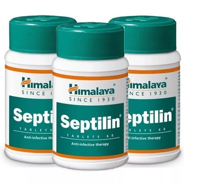 3 x Himalaya Septilin Tablets (60 tabs) Each | Herbal Ayurvedic Improve Immunity