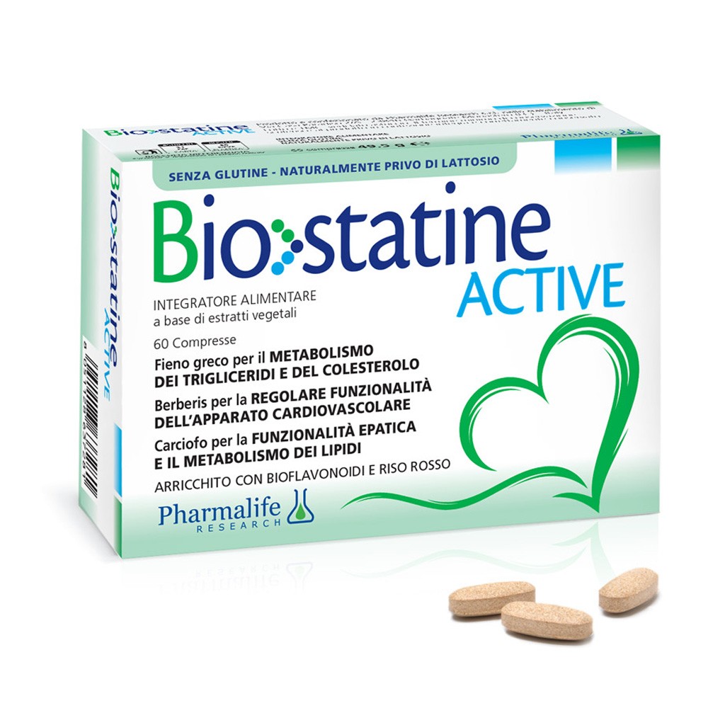Pharmalife Research Rosso Integratore Biostatine Active Metabolismo Lipidi, 60Cpr - Immagine 2