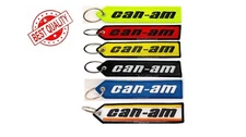 CAN-AM Keychain Double Sided Embroidered Fabric Highest Quality Keyring