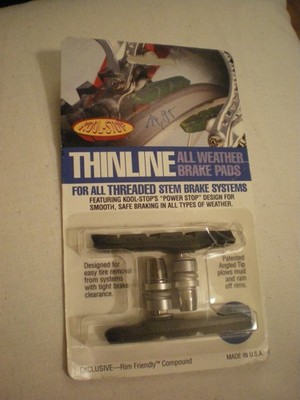 Kool Stop Thinline Cantilever All Weather Brake Pads, Bremsbeläge Neu OVP