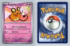 Dedenne #36/91 Scarlet & Violet Paldean Fates Common Pokemon 2024 TCG Card