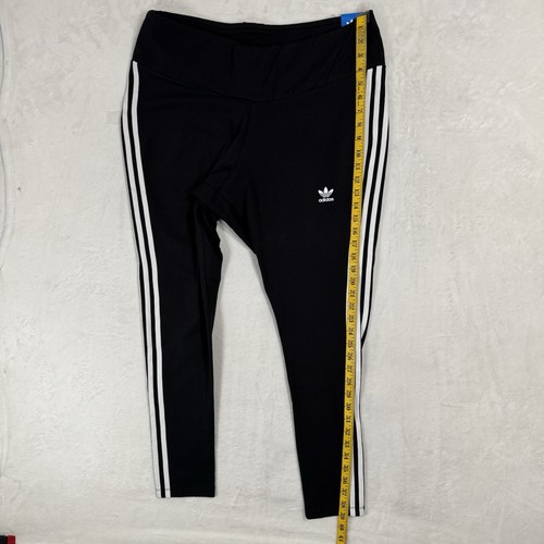 NEW Adidas Originals Cotton 3 Stripes Tights Size 3XL Mid Rise Tight Fit Jersey - Picture 14 of 15