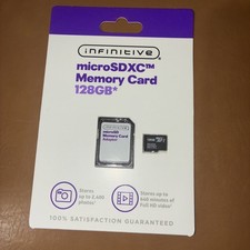 Infinitive Infinitive MicroSDXC 128 gb 128 gb MicroSDXC Memory card