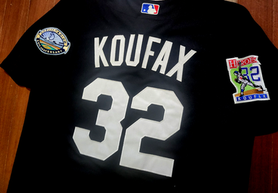 LA Dodgers #32 C Sandy Koufax cooperstown Limited Edition HERO 