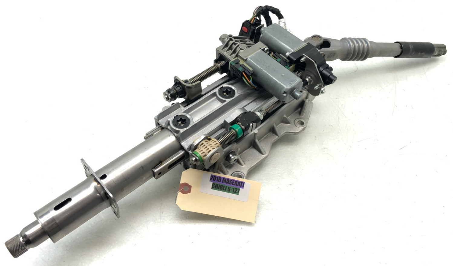 2014-2017 MASERATI GHIBLI S STEERING COLUMN W/ SHAFT OEM