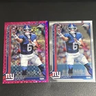 2025 Topps Chrome - Rookies Jaxson Dart #306 Hot Pink X-Fractor + Base (RC)