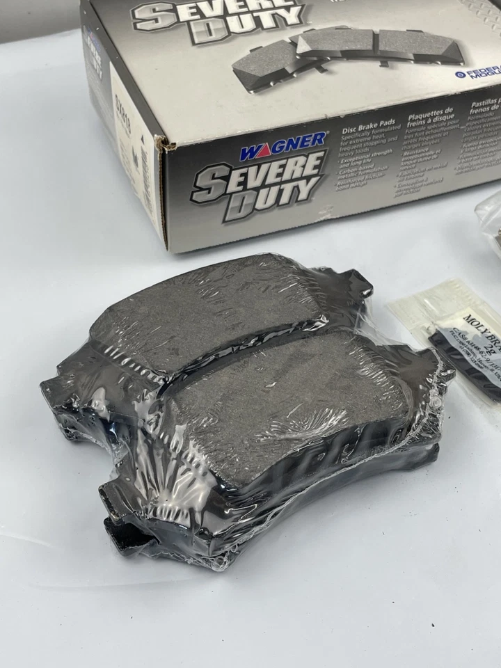 Conjunto de pastilhas de freio a disco dianteiro Wagner SX818, serviço severo serve para carros GM na tabela - Imagem 2 de 4