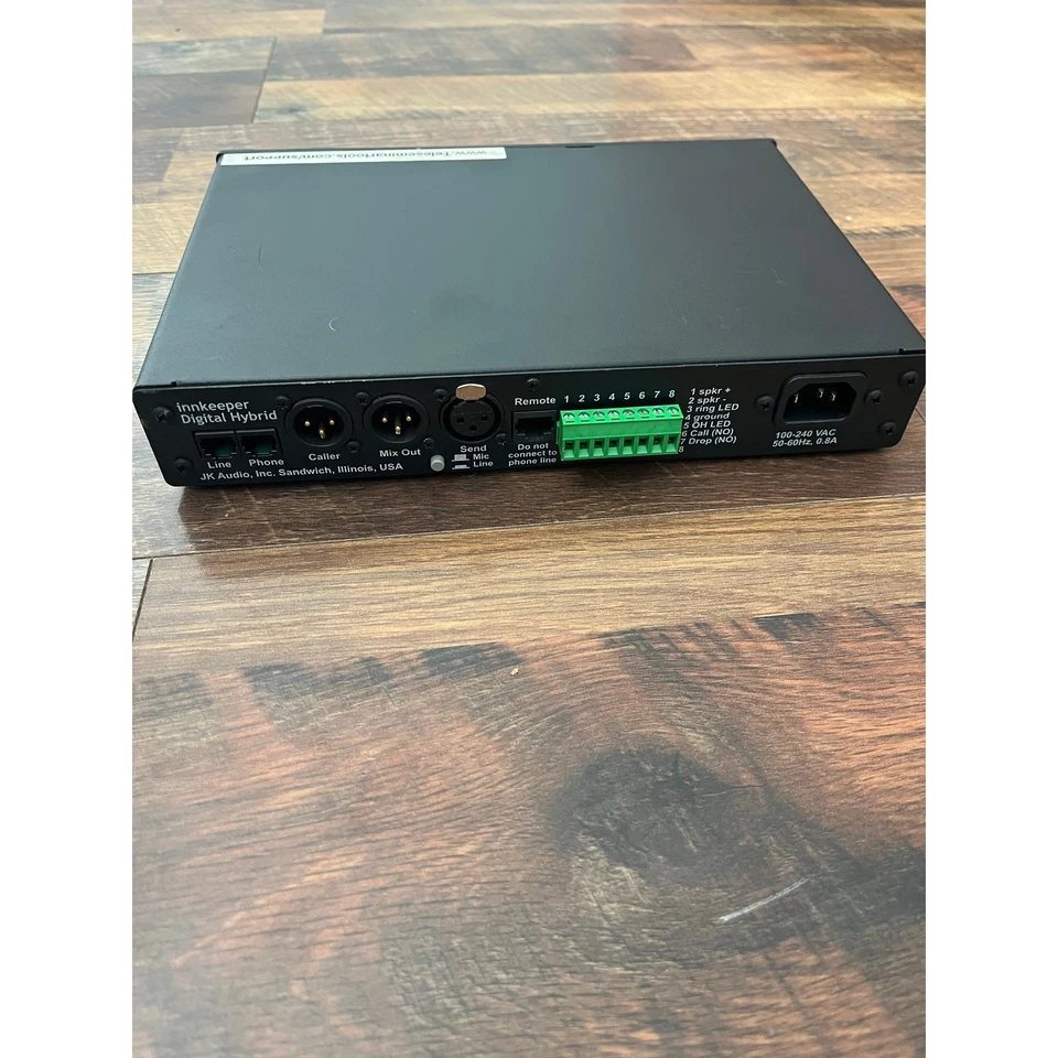JK Audio innkeeper 1x Digital Hybrid  Interface- Untested - No Power Cord - Image 4 of 4