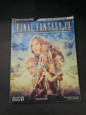 Final Fantasy XII BradyGames Official Strategy Guide with Poster Map