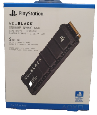 Western Digital WD_BLACK SN850P 2TB M.2 NVMe Internal SSD