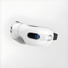 Eye Massager with Heat and Vibration Compression Rechargeable Bluetooth Gifts  g