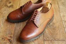 Church's 2000 Tan Brown Leather Derby Lace Up Shoes Mens UK 9 US 10