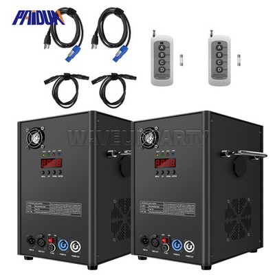 PAIDUN 2PCS Cold Spark Machine 850W Firework Spray 3.2-19.6FT Wedding Party Club