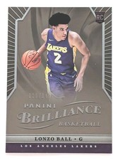 2017-18 LONZO BALL Brilliance #354 RC Serial /249 