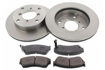 MAPCO Bremsensatz Scheibenbremse 47593 für SUZUKI SWIFT ALTO JUSTY MS JMA SUMI 2