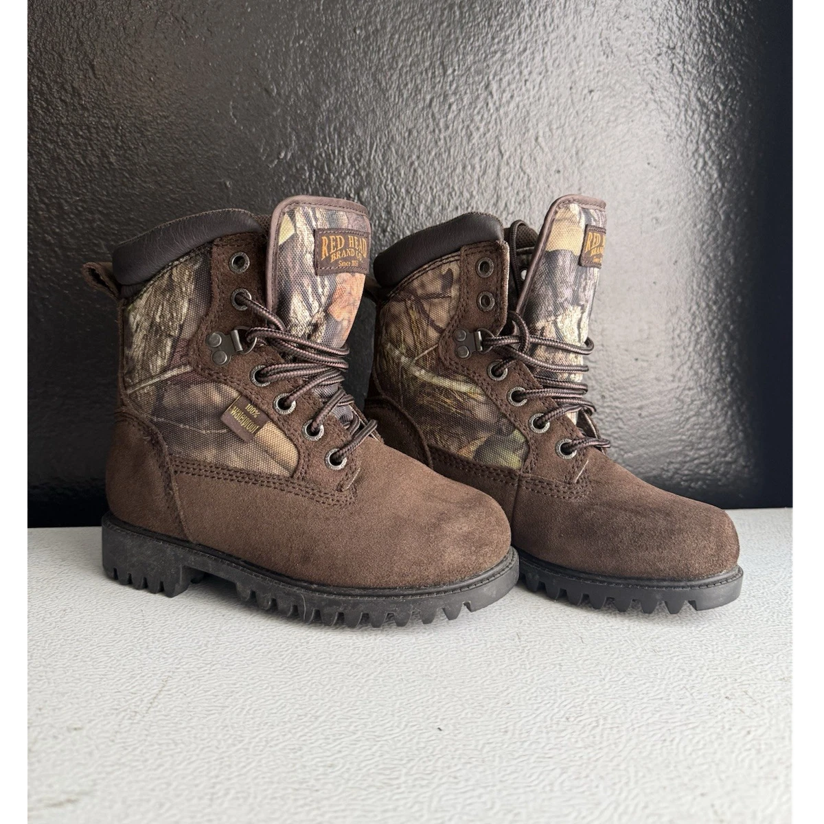 RedHead Kids Brown and Gray‎ Boots Kids RedHead Snow Boots 4 New | Mercari main image 4