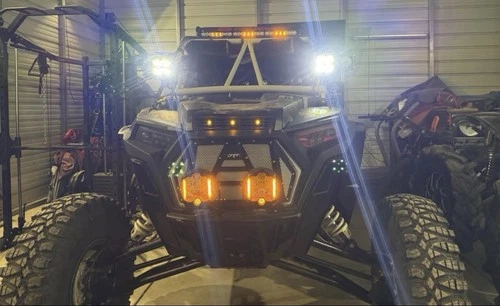 5 Inch  Led Pod W/amber/ kc cover Driving Light 1PAIR  image 6