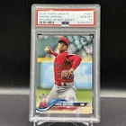 2018 Topps Update Series - Shohei Ohtani #US1 Pitching, Red Jersey (RC) PSA 10