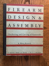 THE CHECKERING & CARVING OF GUNSTOCKS by Monty Kennedy (1st ed., 1952)