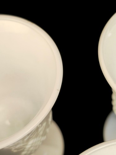 Indiana Milk Glass Harvest Grape Goblets, Set of 6 - Picture 7 of 8