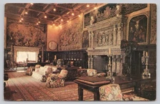 Hearst San Simeon State Historical Monument Assembly Room Postcard
