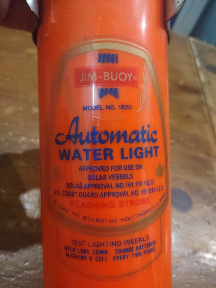 Jim-Buoy Automatic Water Light No. 1820 - Image 2 of 4