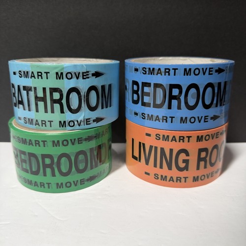 Smart Move Color Coded Labeling Moving Tape