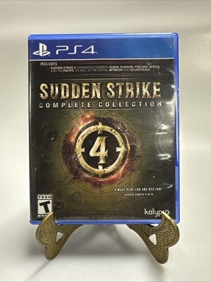 Sudden Strike 4 Complete Collection Sony Playstation 4 PS4 Video Game 