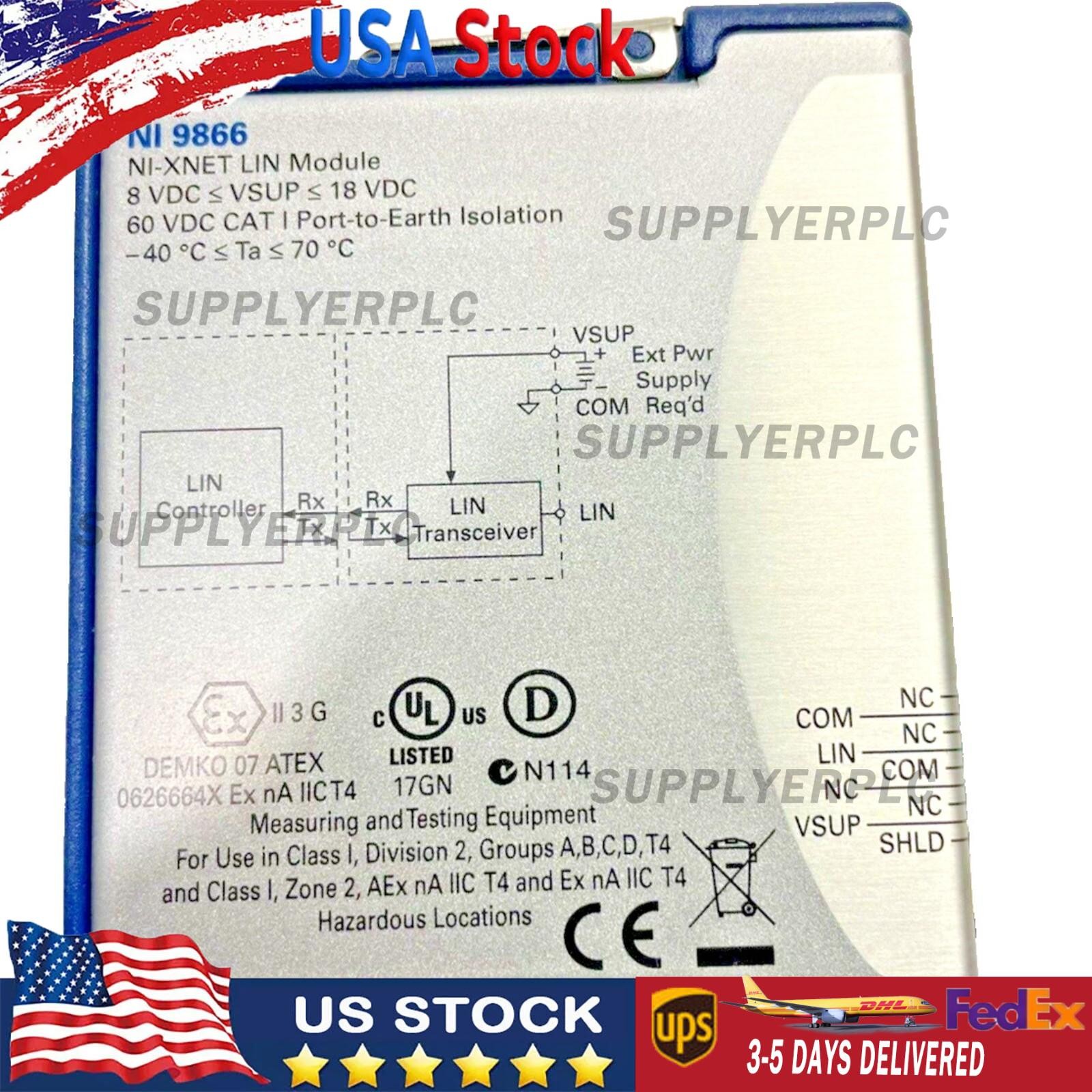 US Free TAX NEW NI NI-9866 NI 9866 C-Series Module.