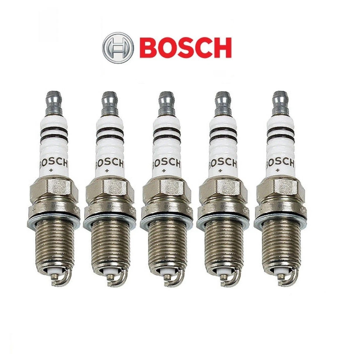 For VOLVO 93-97 850 98-00 S70 98-07 V70 Spark Plug Set Of 5 New BOSCH 7955