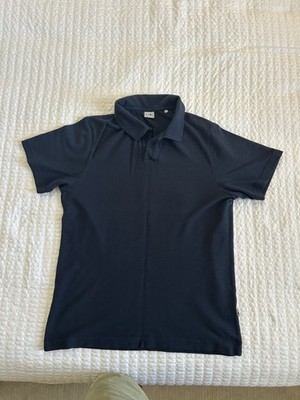 NN07 No Nationality Navy Polo Men s Large