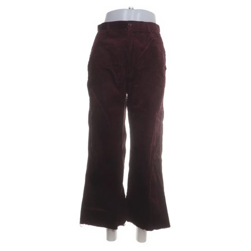 H&M, Cordhose, Größe: 40, Rot, Baumwolle, Cord, Damen #qXx