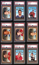 1966-67 Topps Hockey Near Complete Set 5.5 - EX+ 5489152 (69 / 132 cards)
