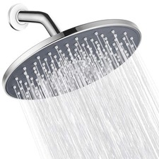 Large Shower Head 9In High Pressure Showerhead - Tool Free Installation- with...