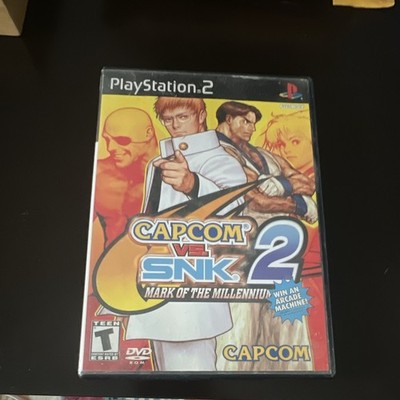 Capcom Capcom vs. SNK 2 Mark of the Millennium 2001 PS2 NTSC-U/C T Manual