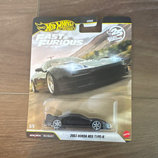 Hot Wheels Fast & Furious 2003 Honda NSX Type-R 1:64 Diecast Black Unopened