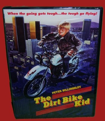 NEW RARE OOP SCORPION PETER BILLINGSLEY THE DIRT BIKE KID COMEDY MOVIE DVD 1985
