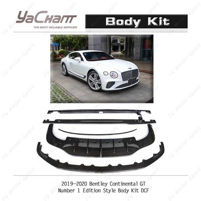 DRY CARBON For 19-20 Bentley Continental GT Number 1 Edition Style Body Kit