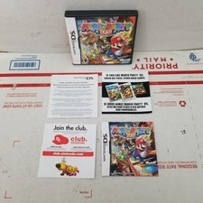 Mario Party DS Nintendo DS Case Manual Inserts Only Genuine Original Authentic