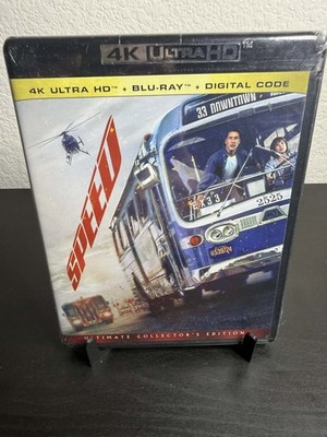 Speed (4K Ultra HD + Blu-ray + Digital) Ultimate Collector's Edition - NEW SEALE