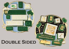 2025 Geocaching Block Parties Trackable Challenge Coin J 18