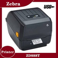 Zebra ZD888T 203DPI USB Desktop Thermal Transfer Label Printer Replace GK888T