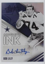 2014 Panini Absolute Ink Spectrum Anniversary /20 Bob Lilly #AB-BL Auto HOF