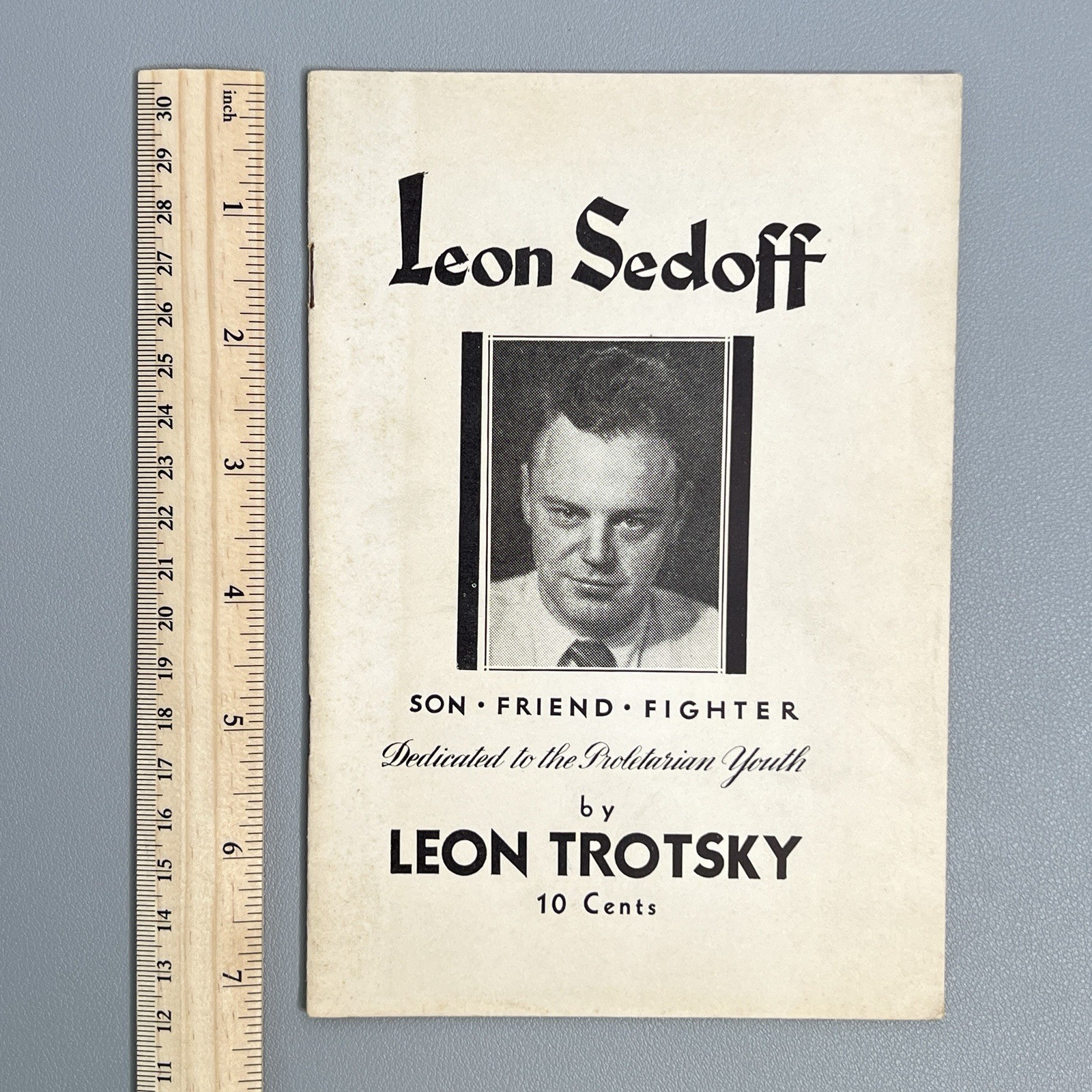 1938 Leon Trotsky Leon Sedoff Pamphlet 1st Ed YPSL 4th International NY Radical