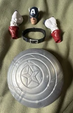 Marvel Legends First Avenger Captain America Shield and 80th Anniversary Parts