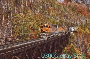 DM Original Slide - MEC Maine Central U18B 400 Willey Brook NH 1982