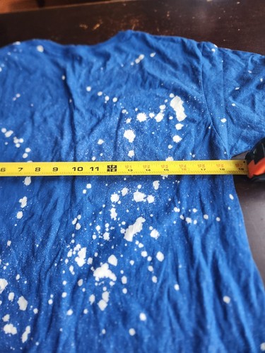 Detroit Lions Shirt Mens Medium One Pride Graphic Fruit Of Loom Blue Cotton #1 - Picture 5 of 6