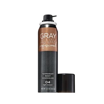 Gray Away Pro Root Concealer - Light Brown 2 Ounce (Pack of 1), 