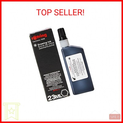 rOtring Isograph Technical Drawing Pen, Liquid Ink, 23 ml, Black